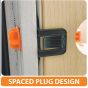 910-058 PRO-TECT door plugs, 1000 per box