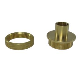 TEMTG-1 Brass router template guide and nut