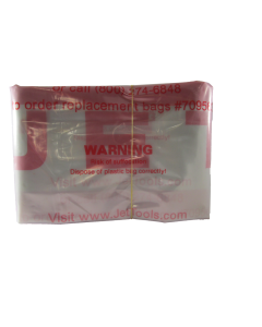 JET709563 Clear plastic bag, 5 pack