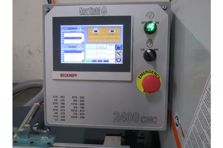 2400ASR Automatic Double-Prep Strike Jamb Router